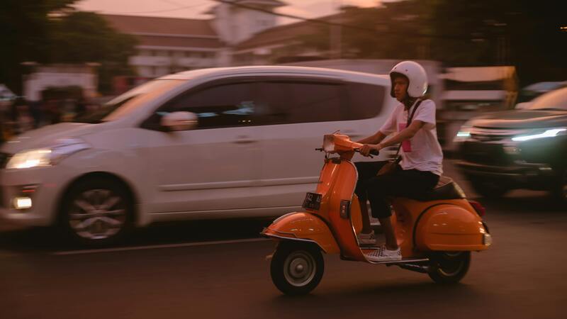 un scooter électrique